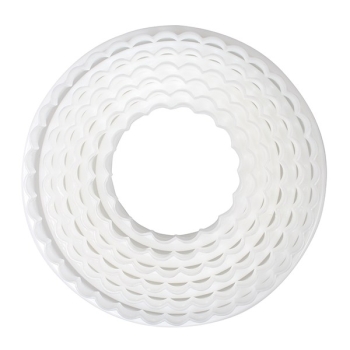 Cutter Set - Plain/Fluted / Set of 6